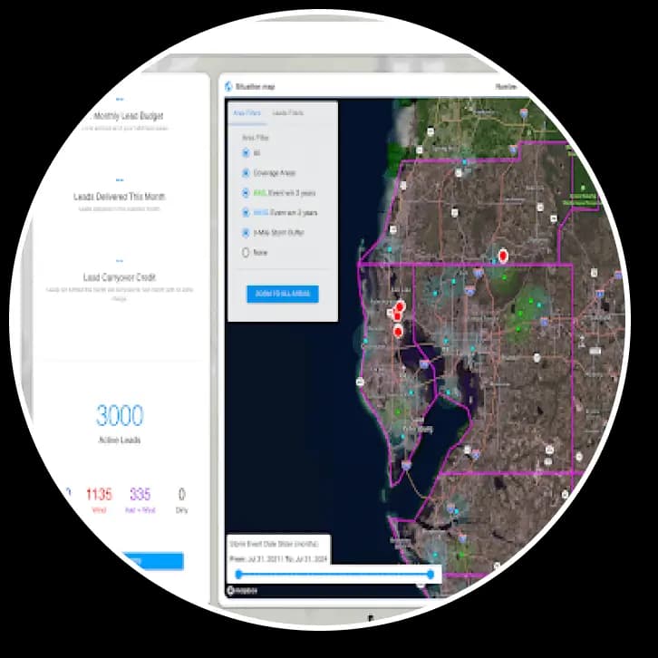 An intuitive lead dashboard.